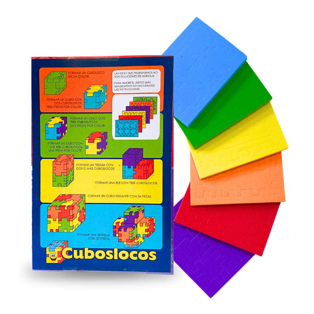 Cubos Locos – Pack de 6 Rompecabezas - Juego de Ingenio para Todas las Edades