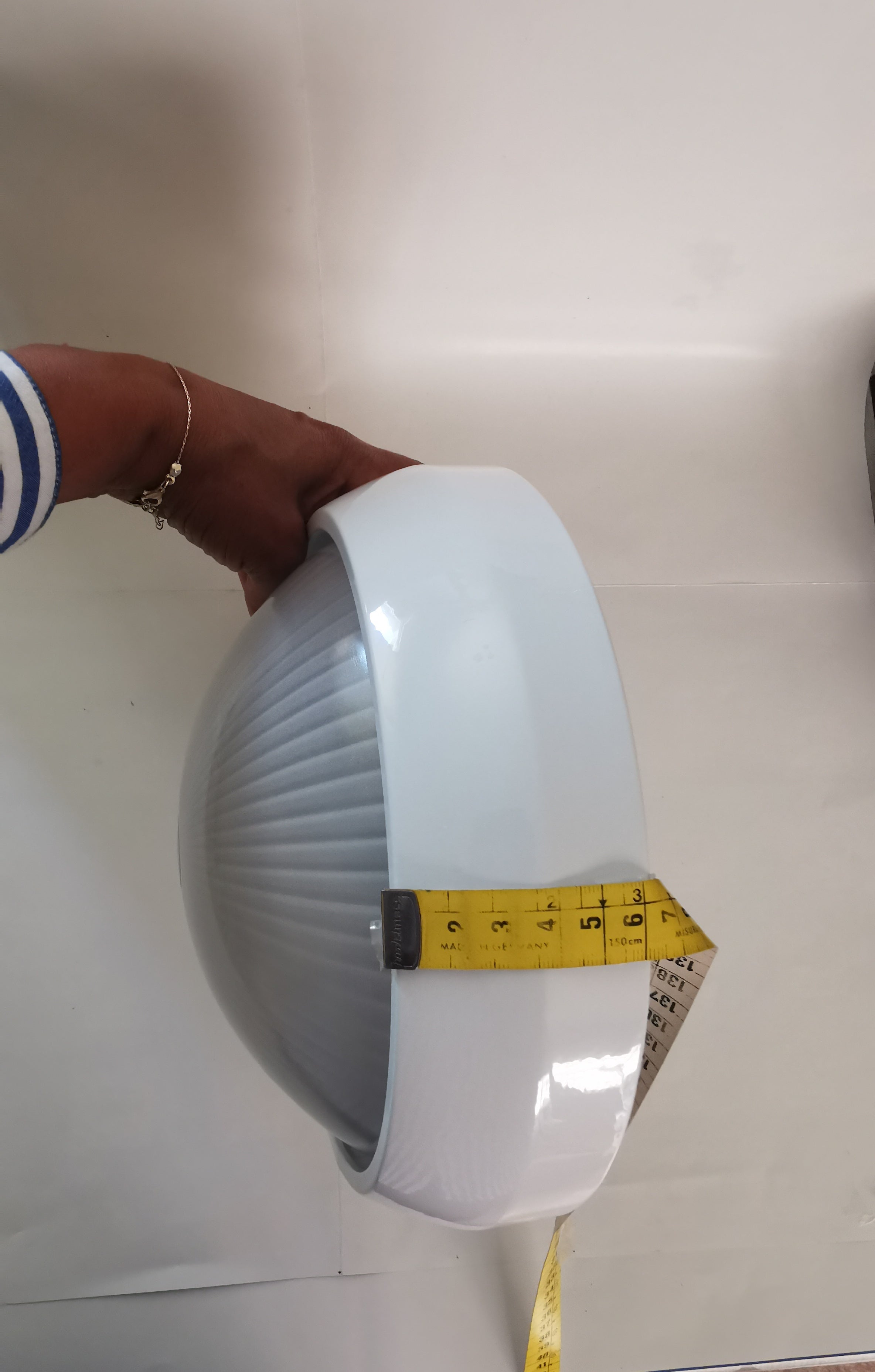 Plafón de Exterior Simon BD-9 Blanco | Diseño Circular Estanco – IP54