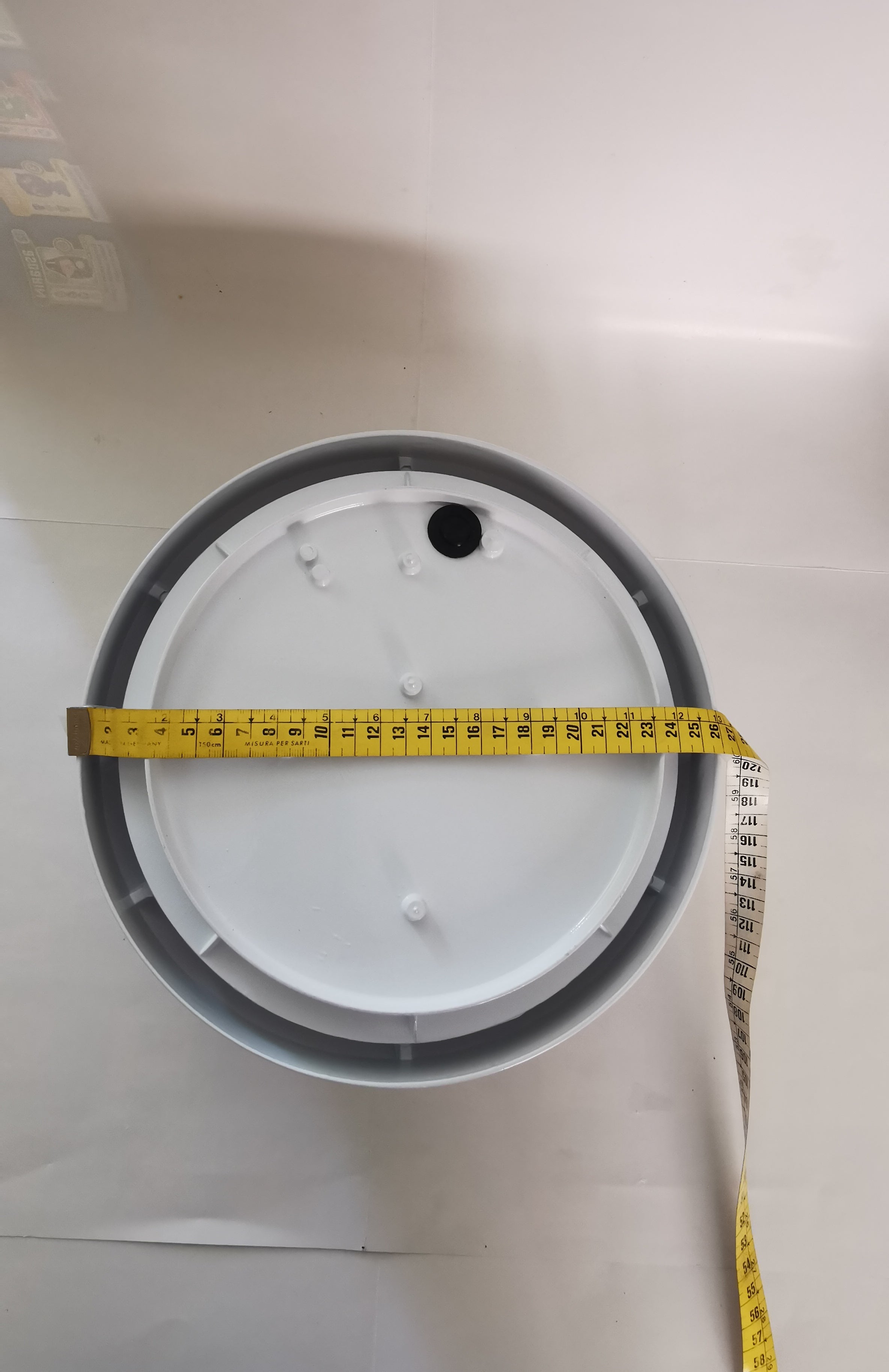 Plafón de Exterior Simon BD-9 Blanco | Diseño Circular Estanco – IP54